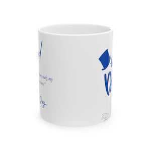 Ceramic White Mug, (11oz) With Special Message: "Love You Dad"  for Father's Day / Daddy's / Papa's / Dad's Birthday Gift / Present